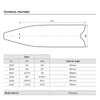 Freediving Fins X-Wing Apnea S EU 36-37-UK 3-4-USA 4-5 Mares 420417MED036