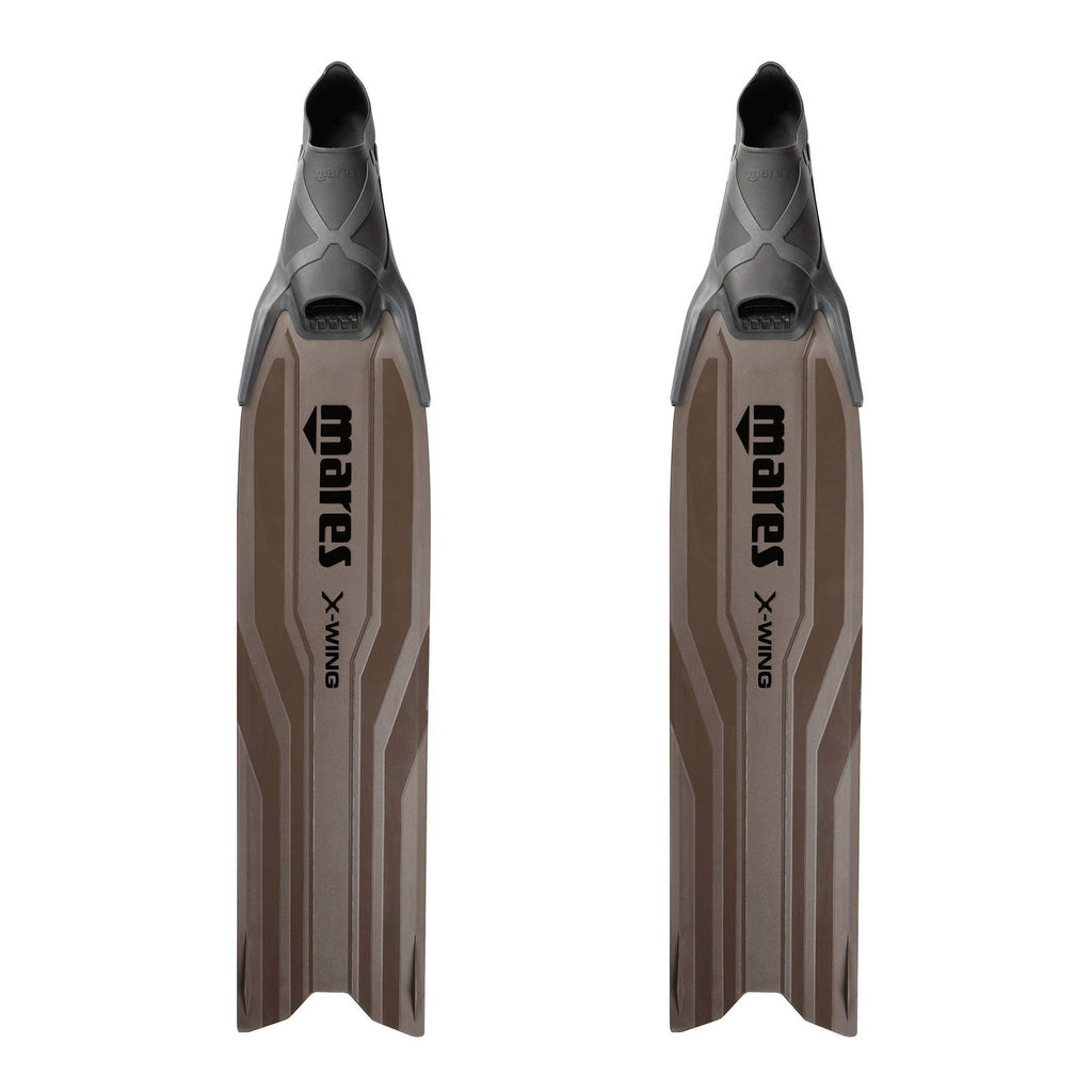 Apnoe-Flossen X-Wing Pro Braun EU 46-47-UK 11,5-12-USA 12-13 Mares 420420046BWN