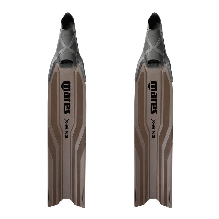 Apnoe-Flossen X-Wing Pro Braun EU 46-47-UK 11,5-12-USA 12-13 Mares 420420046BWN