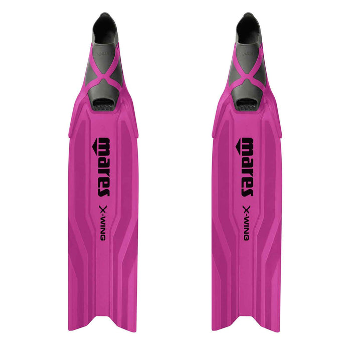 Apnoe-Flossen X-Wing Short Pink-Pink EU 44-45-UK 10-10,5-USA 10-11 Mares 420421044PKPK