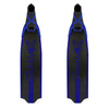 Freediving Fins X-Wing C-Evo Medium Black-Blue EU 36-37-UK 3-4-USA 4-5 Mares 420423MED036