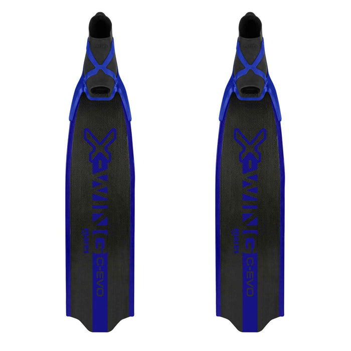 Apnoe-Flossen X-Wing C-Evo Mittel Schwarz-Blau EU 40-41-UK 6,5-7,5-USA 7-8 Mares 420423MED040