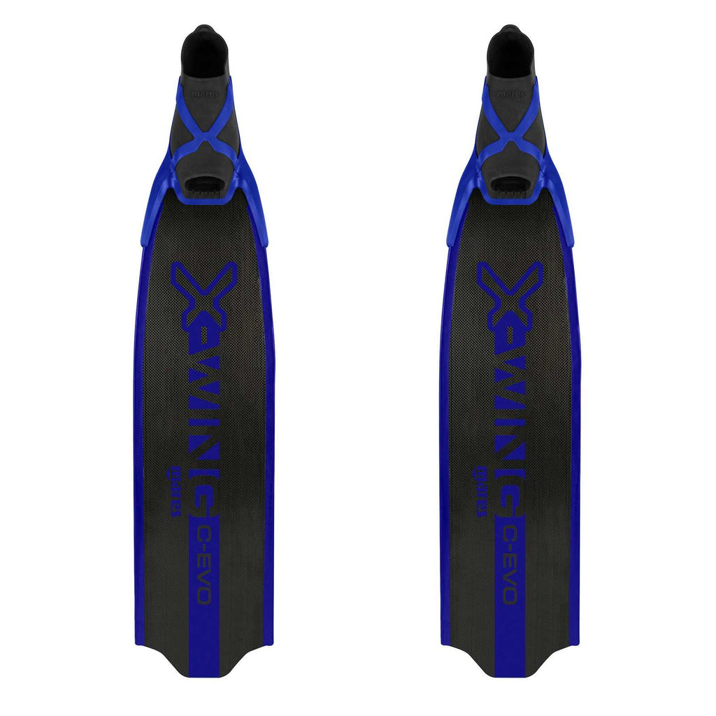 Płetwy do freedivingu X-Wing C-Evo Medium czarno-niebieskie EU 42-43-UK 8-9-USA 8,5-9,5 Mares 420423MED042