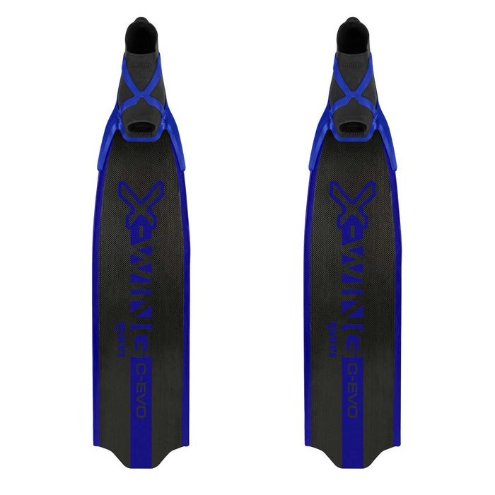 Płetwy do freedivingu X-Wing C-Evo Medium czarno-niebieskie EU 42-43-UK 8-9-USA 8,5-9,5 Mares 420423MED042