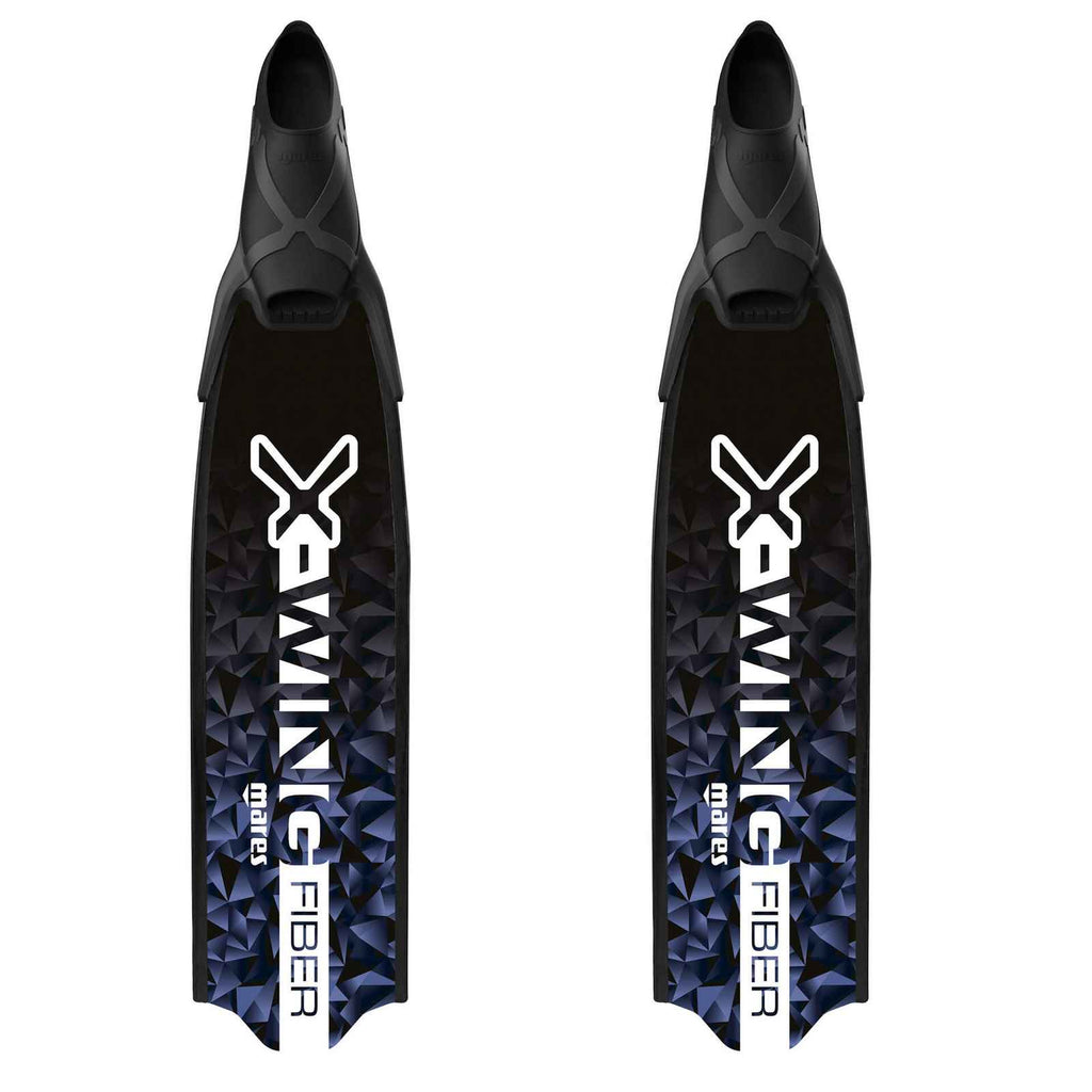 Palmes d'apnée X-Wing Fiber Medium Indigo EU 38-39-UK 5-6-USA 6-7 Mares 420424MED038