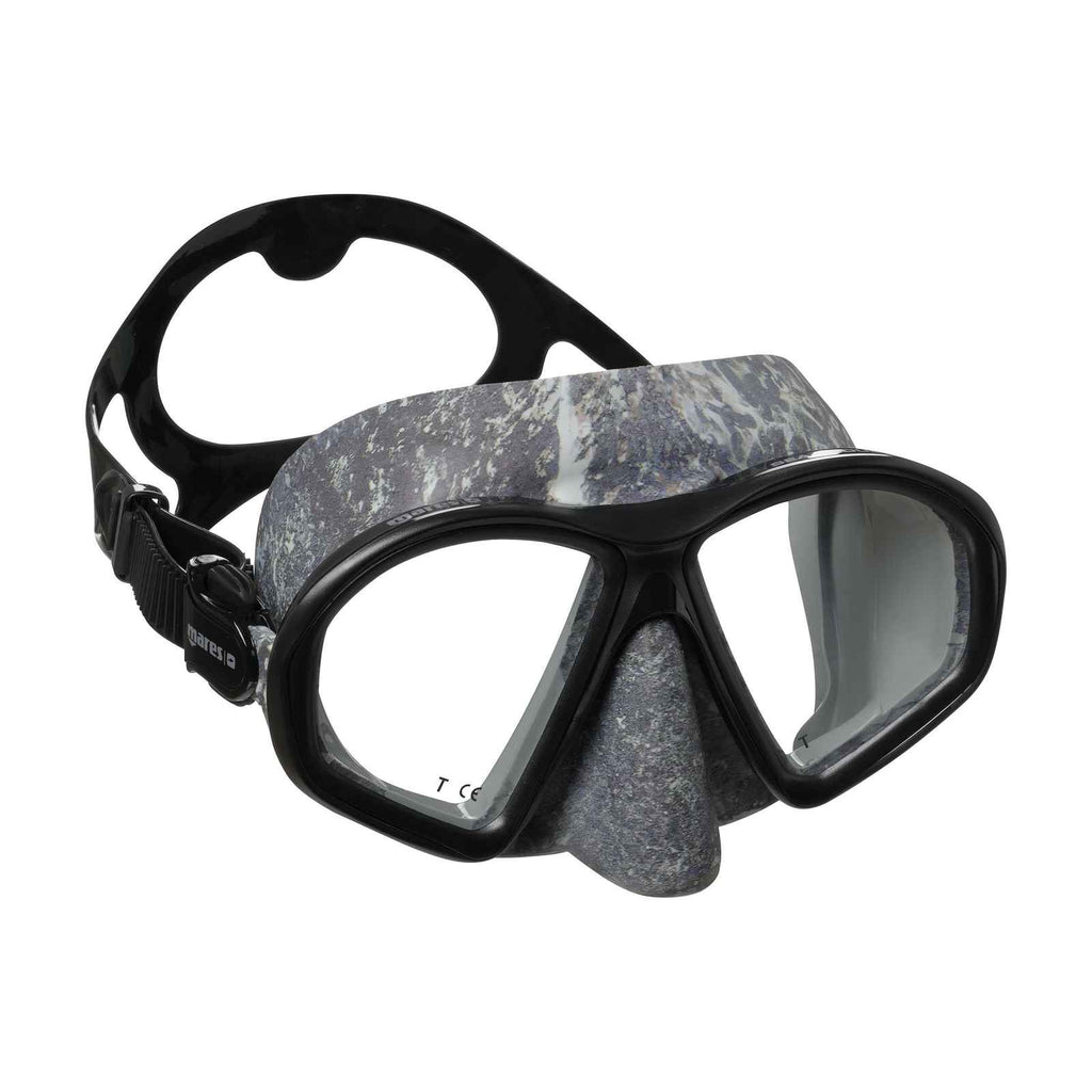 Spearfishing-Maske Sealhouette Sf Grau-Schwarz Mares 421414BXMBKBK