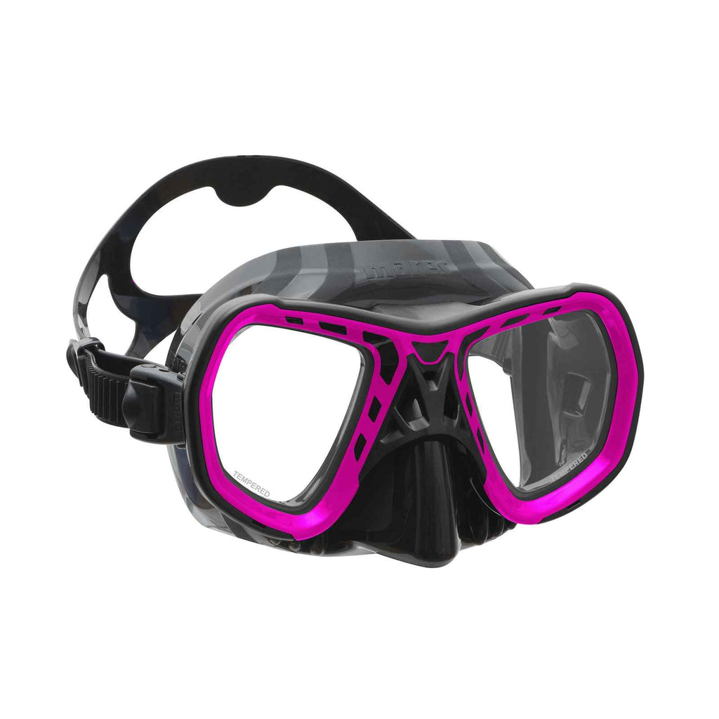 Spearfishing-Maske Spyder Sf Pink-Schwarz Mares 421415EBPKKBK