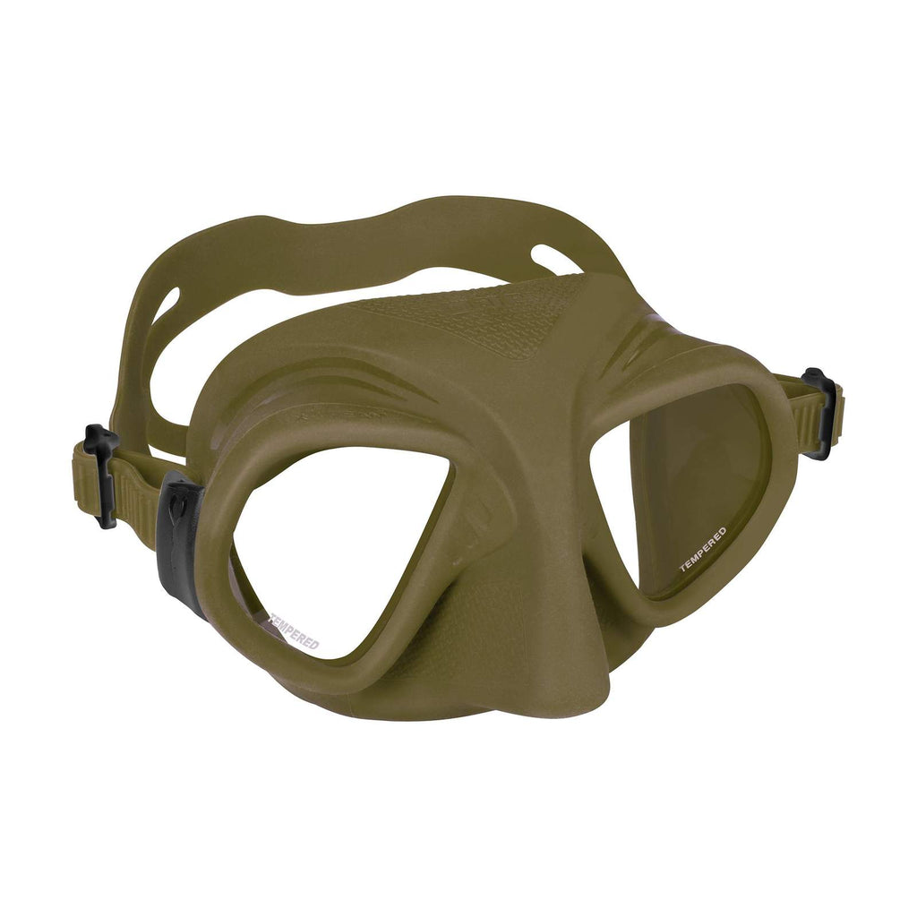 Spearfishing-Maske X-Tream Oliv-Schwarz Mares 421417BXOLBK