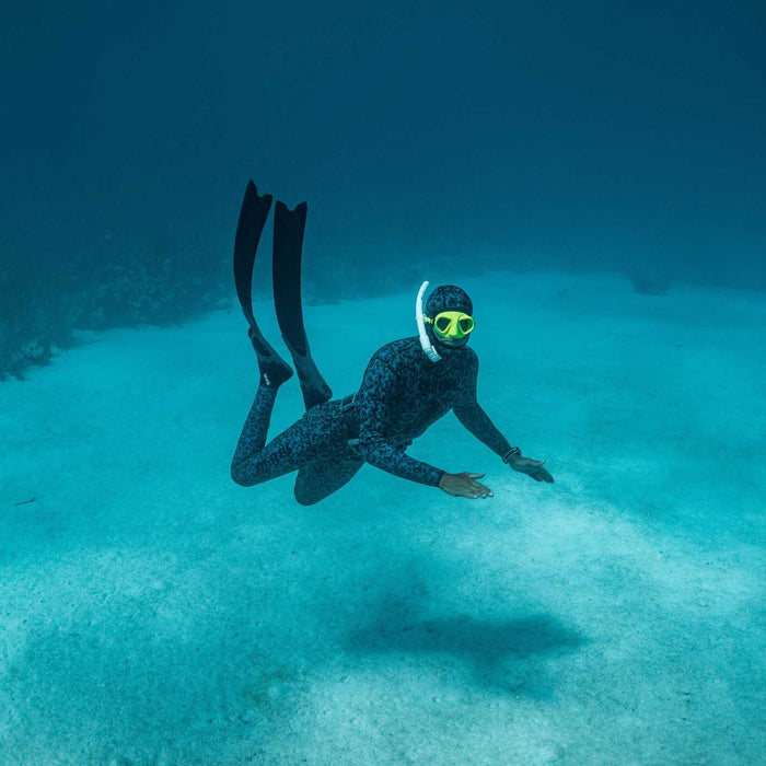 Spearfishing-Maske X-Tream Gelb-Schwarz Mares 421417BXYLBK