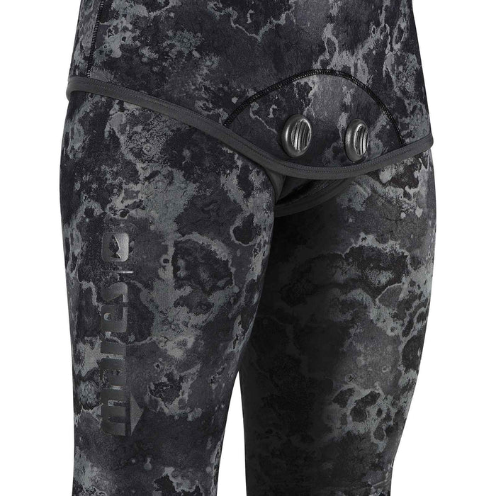 Vrijduik wetsuit jasje Explorer 30 3mm camouflage-zwart Maat 5 Mares 422040S5