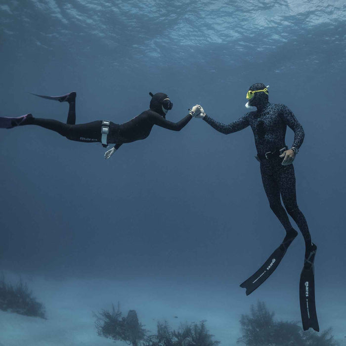 Bluza pianki do freedivingu Polygon 30 3 mm niebiesko-indygo rozmiar 2 Mares 422304S2