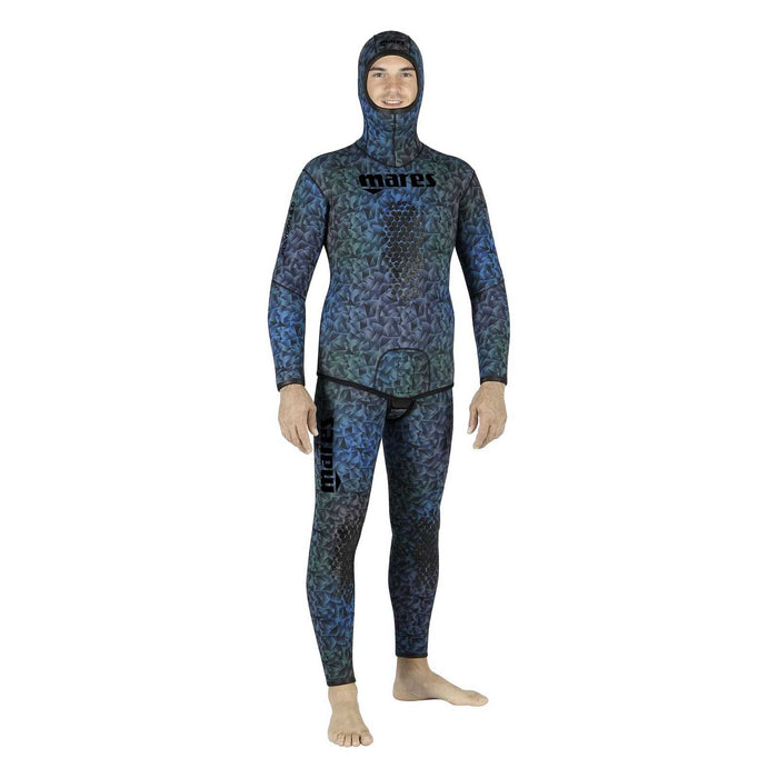 Apnoe-Neoprenhose Polygon 30 3 mm Blau-Indigo Größe 5 Mares 422305S5