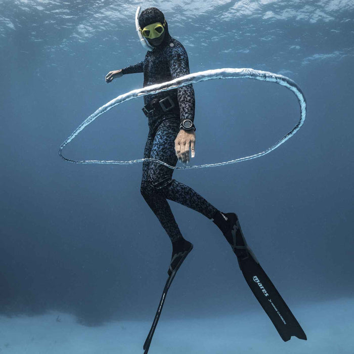 Spodnie pianki do freedivingu Polygon 30 3 mm niebiesko-indygo rozmiar 6 Mares 422305S6