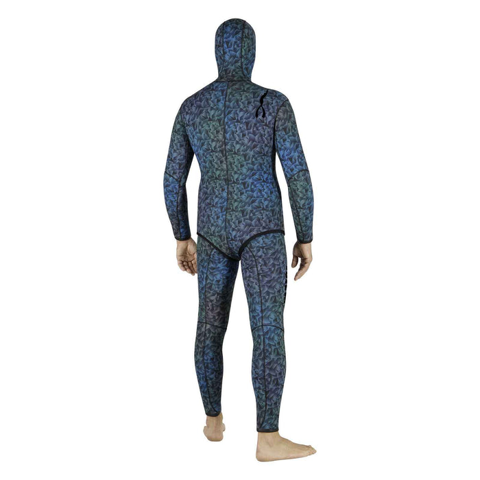 Bluza pianki do freedivingu Polygon 50 5 mm niebiesko-indygo rozmiar 6 Mares 422306S6