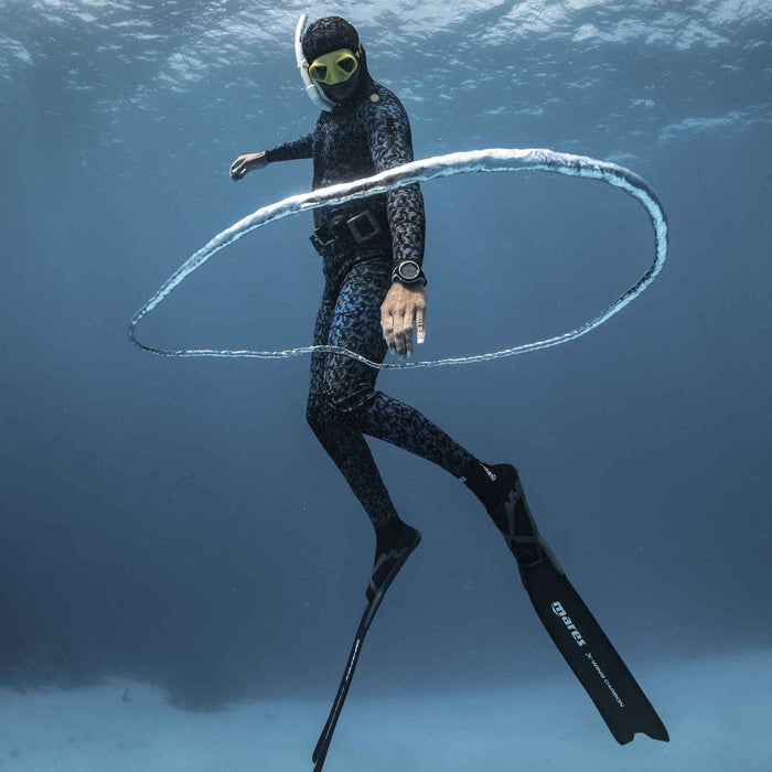 Spodnie pianki do freedivingu Polygon 50 5 mm niebiesko-indygo rozmiar 4 Mares 422307S4