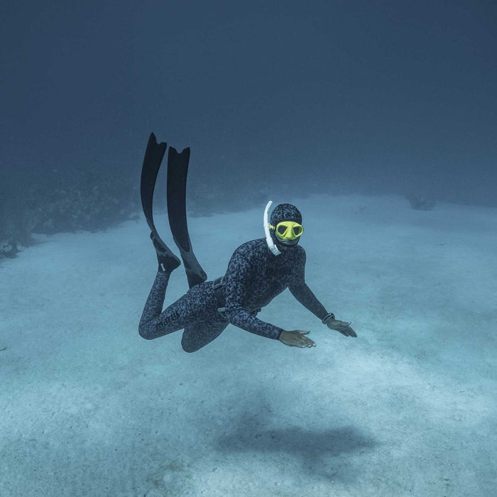 Spodnie piankowe do freedivingu Polygon 50 5 mm Niebieski-Indygo Rozmiar 6 Mares 422307S6