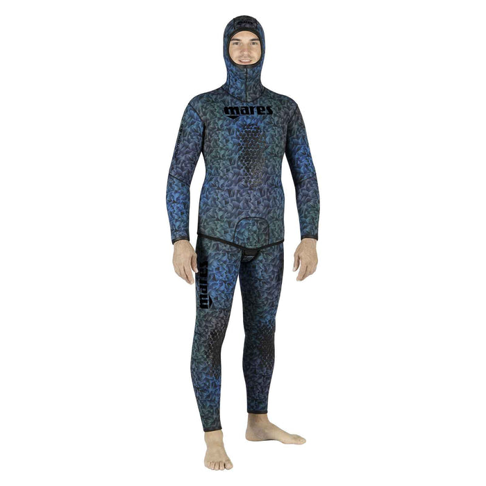 Apnoe-Neoprenhose Polygon 865 6,5mm Blau-Indigo Größe 3 Mares 422309S3