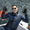 Apnoe-Neoprenhose Polygon 865 6,5mm Blau-Indigo Größe 4 Mares 422309S4