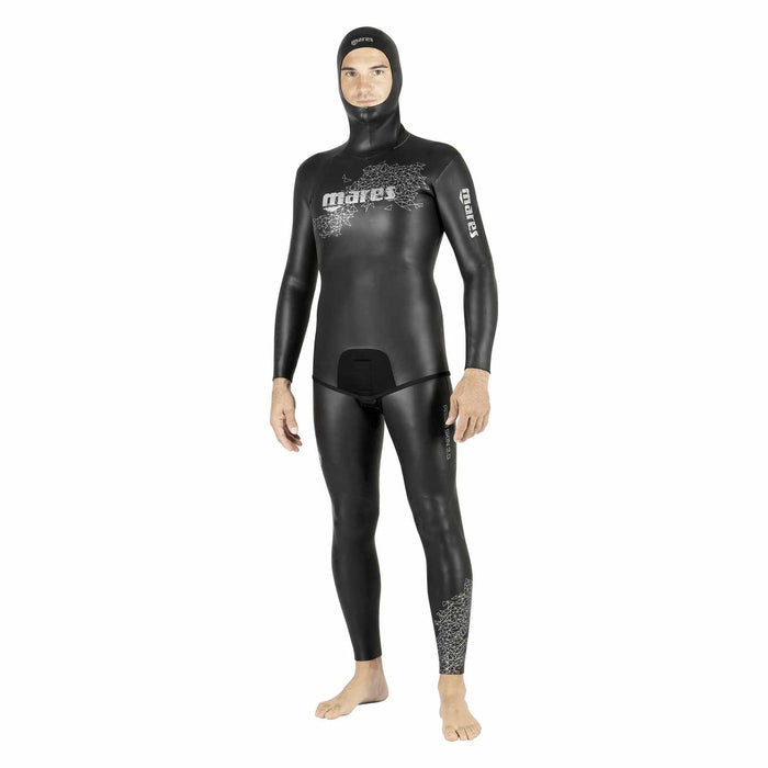 Apnoe-Neoprenjacke Prism Skin Herren 3mm Schwarz Größe 3 Mares 422314S3