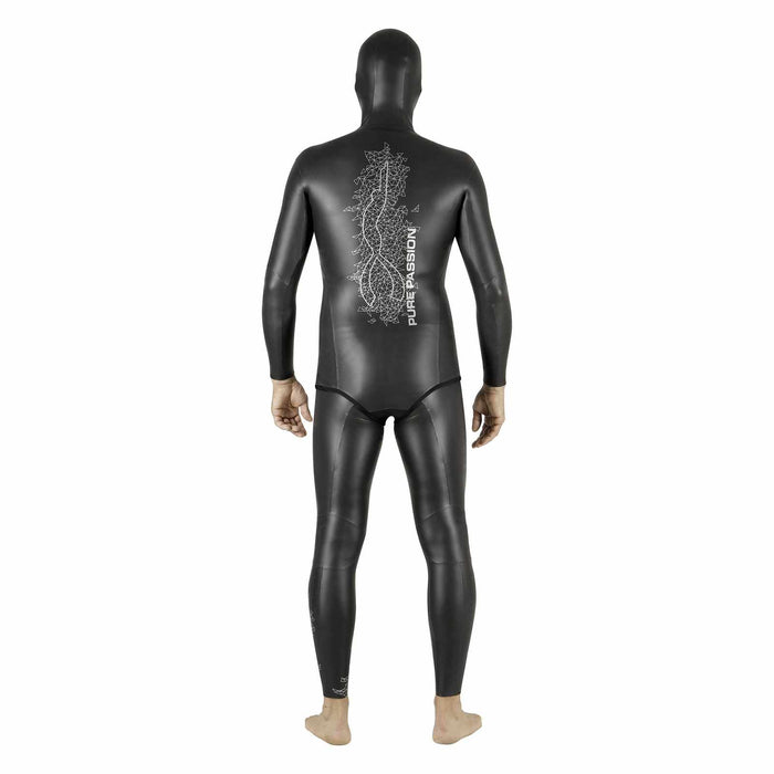Apnoe-Neoprenjacke Prism Skin Herren 3mm Schwarz Größe 4 Mares 422314S4