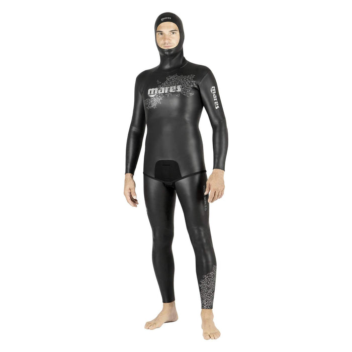 Apnoe-Neoprenjacke Prism Skin Herren 3mm Schwarz Größe 6 Mares 422314S6