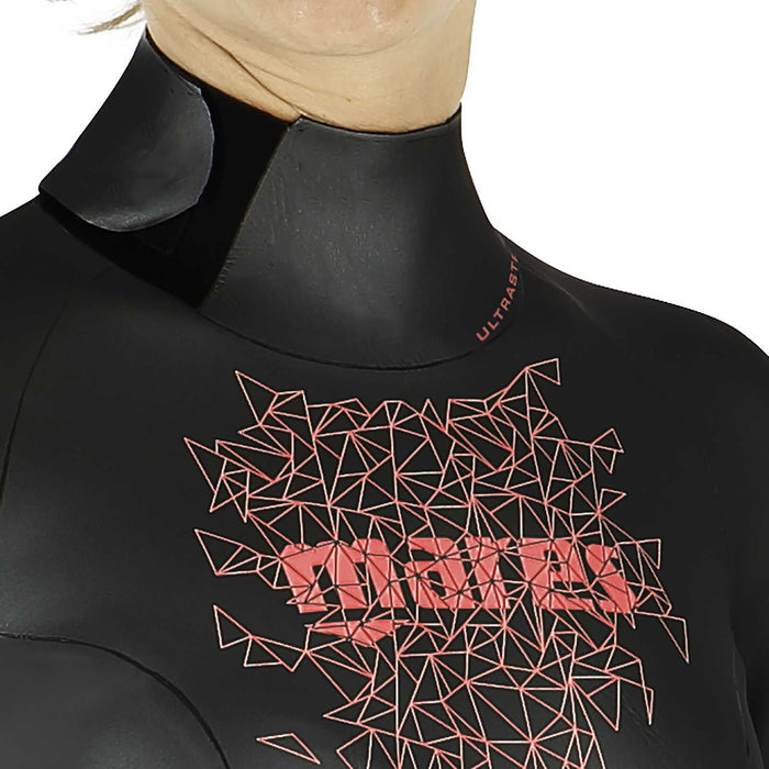 Apnoe-Neoprenanzug Steamer Horizon Damen 2mm Schwarz-Pink Größe 1 Mares 422317S1