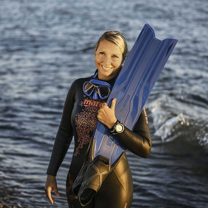 Apnoe-Neoprenanzug Steamer Horizon Damen 2mm Schwarz-Pink Größe 1 Mares 422317S1