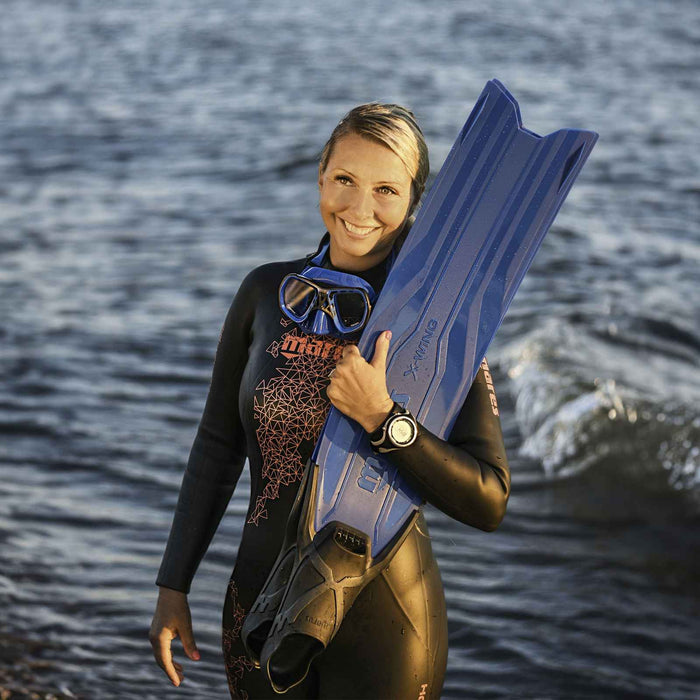 Apnoe-Neoprenanzug Steamer Horizon Damen 2mm Schwarz-Pink Größe 5 Mares 422317S5