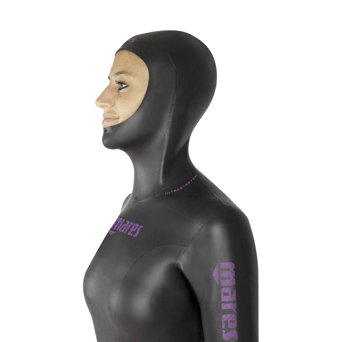 Kurtka piankowa do freedivingu Prism Skin damska 3 mm Czarny-Różowy Rozmiar 5 Mares 422318S5