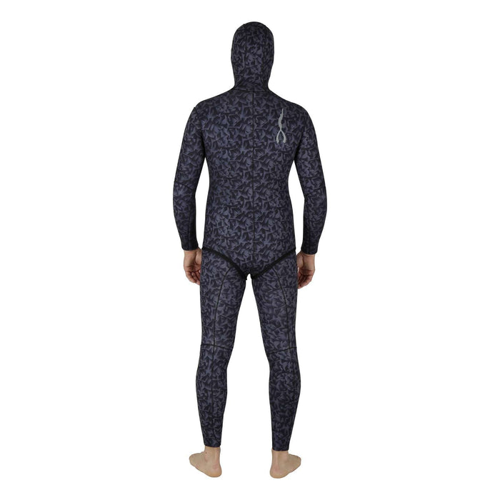 Spodnie pianki do freedivingu Polygon Black 50 5 mm Indigo-Camo Rozmiar 6 Mares 422321S6