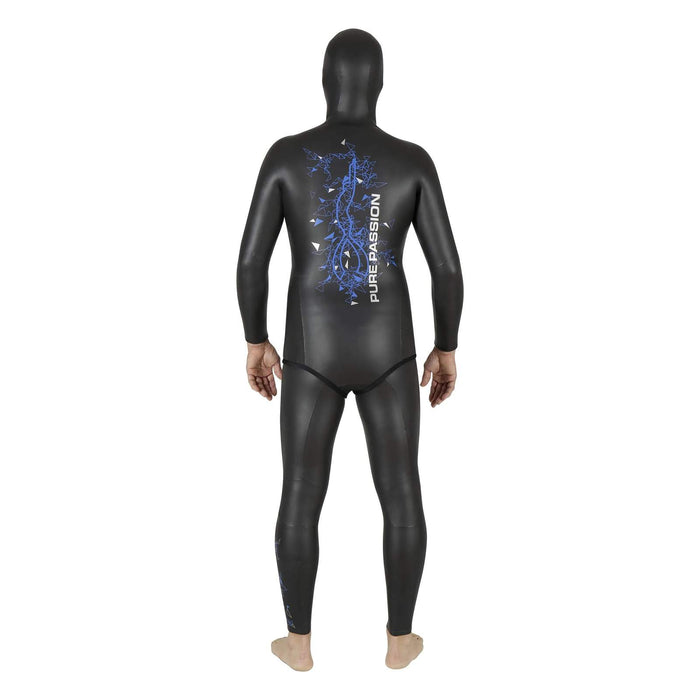 Spodnie pianki do freedivingu Prism Skin męskie 5 mm czarno-niebieskie Rozmiar 2 Mares 422323S2