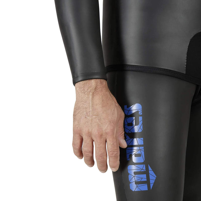 Spodnie pianki do freedivingu Prism Skin męskie 5 mm czarno-niebieskie Rozmiar 2 Mares 422323S2