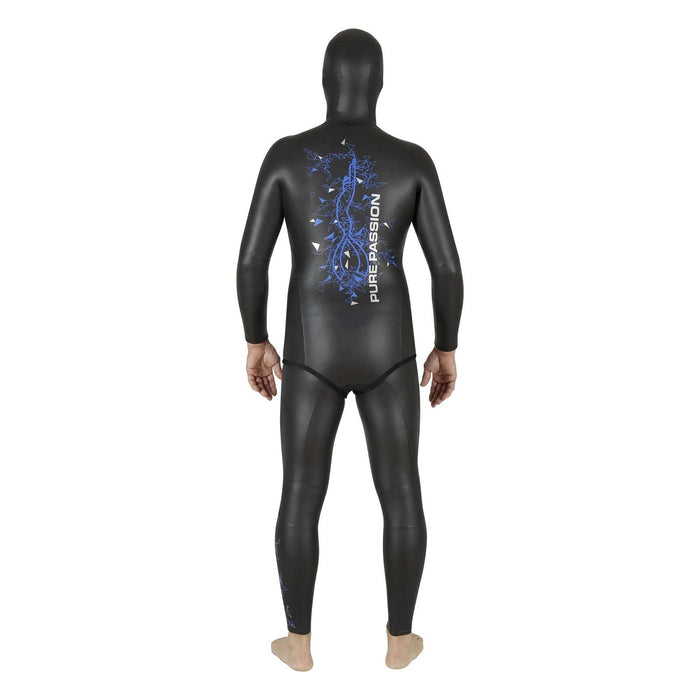Spodnie pianki do freedivingu Prism Skin męskie 5 mm czarno-niebieskie Rozmiar 3 Mares 422323S3