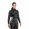 Kurtka skafandra do freedivingu Apnea Instinct 50 damska 5 mm czarno-biała rozmiar 3 Mares 422461S3
