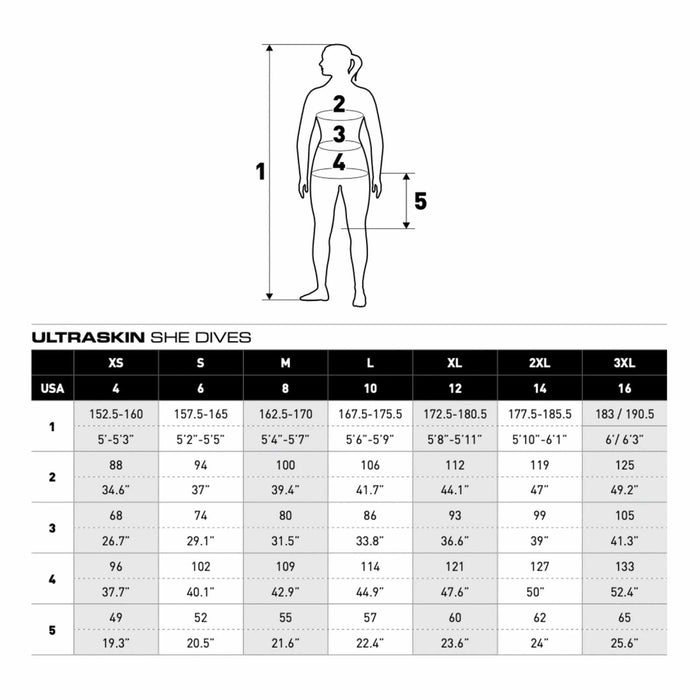 Kurtka skafandra do freedivingu Apnea Instinct 50 damska 5 mm czarno-biała rozmiar 3 Mares 422461S3