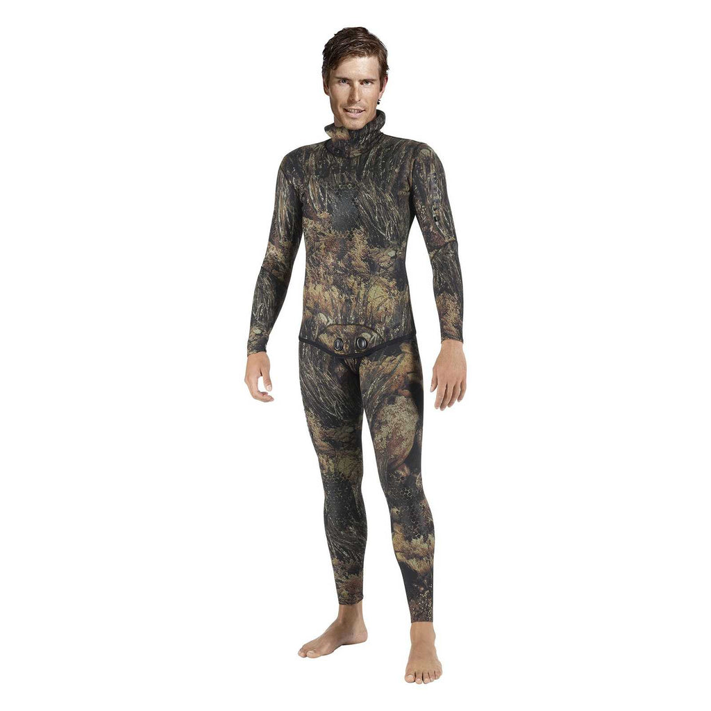 Kurtka skafandra do freedivingu Illusion 30 3 mm Ocean Floor-Camo, rozmiar 4 Mares 422487S4