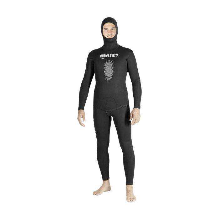 Kurtka pianki do freedivingu Explorer 5.0 Czarna 5 mm Rozmiar 2 Mares 422500S2