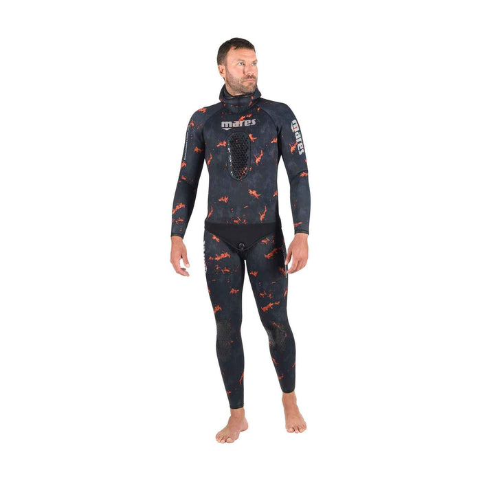 Spearfishing-Neoprenhose Explorer Lava 50 5 mm Camo-Orange Größe 2 Mares 422503S2