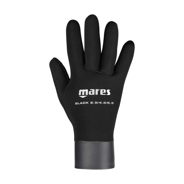 Apnoe-Handschuhe 2,5-4,5-5,5mm Schwarz XS-S Mares 422676XS-S