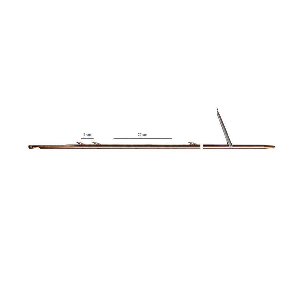 Harpunenschaft mit Finnen Strike 6,5 mm 155 cm Mares 423267155