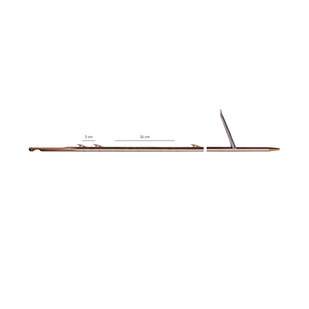 Asta con pinnette Strike 6,5 mm 95 cm Mares 42326795
