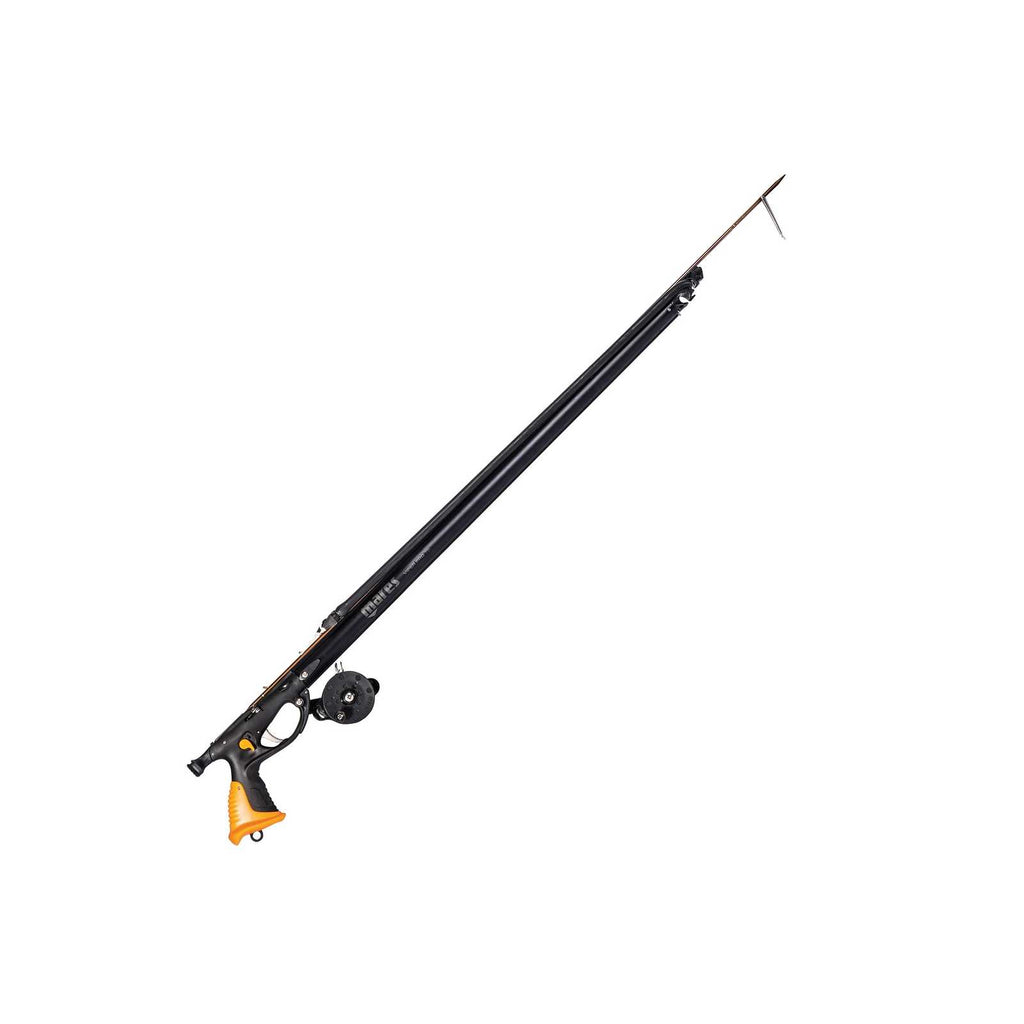 Gummiharpune Pro 2K12 Schwarz-Orange 100 cm Mares 423416100