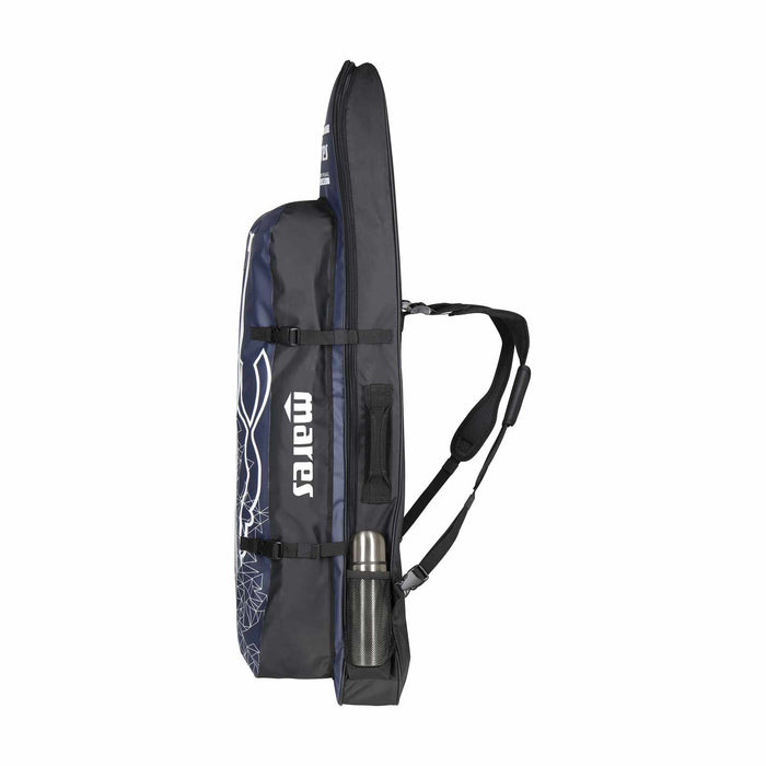 Freediving-Flossentasche Ascent Dry Schwarz-Blau 30 x 28 x 120 cm Mares 425568