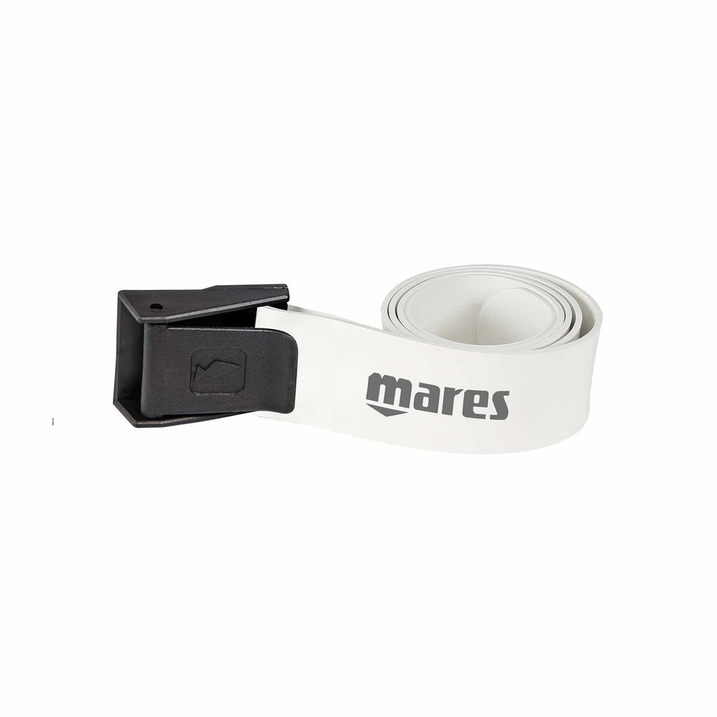 Elastischer Bleigurt mit Nylon-Schnalle Weiß Mares 425812WH