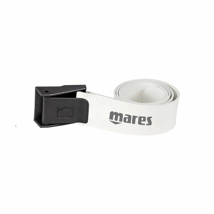 Elastischer Bleigurt mit Nylon-Schnalle Weiß Mares 425812WH