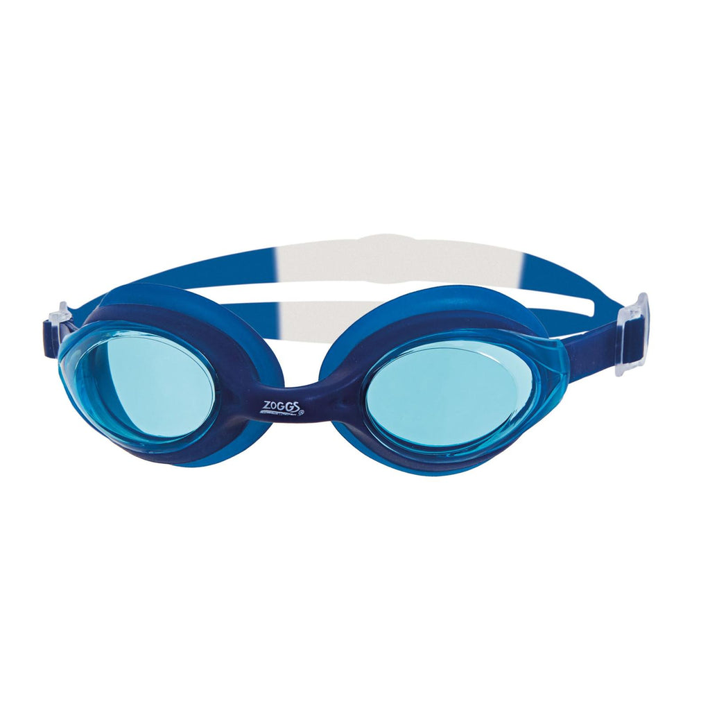 Schwimmbrille Bondi Navy-Weiß Tönung-Blau Linsen Zoggs 461004NVWHTBL
