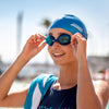 Schwimmbrille Bondi Navy-Weiß Tönung-Blau Linsen Zoggs 461004NVWHTBL