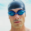Schwimmbrille Bondi Navy-Weiß Tönung-Blau Linsen Zoggs 461004NVWHTBL