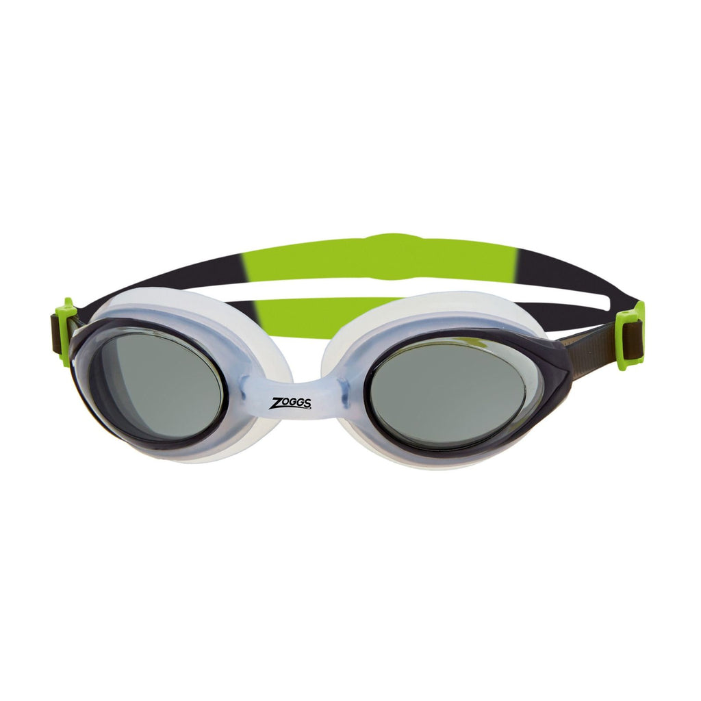 Schwimmbrille Bondi Weiß-Limette Tönung-Rauch Linsen Zoggs 461004WHBLTSM