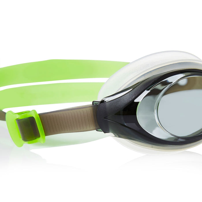 Schwimmbrille Bondi Weiß-Limette Tönung-Rauch Linsen Zoggs 461004WHBLTSM
